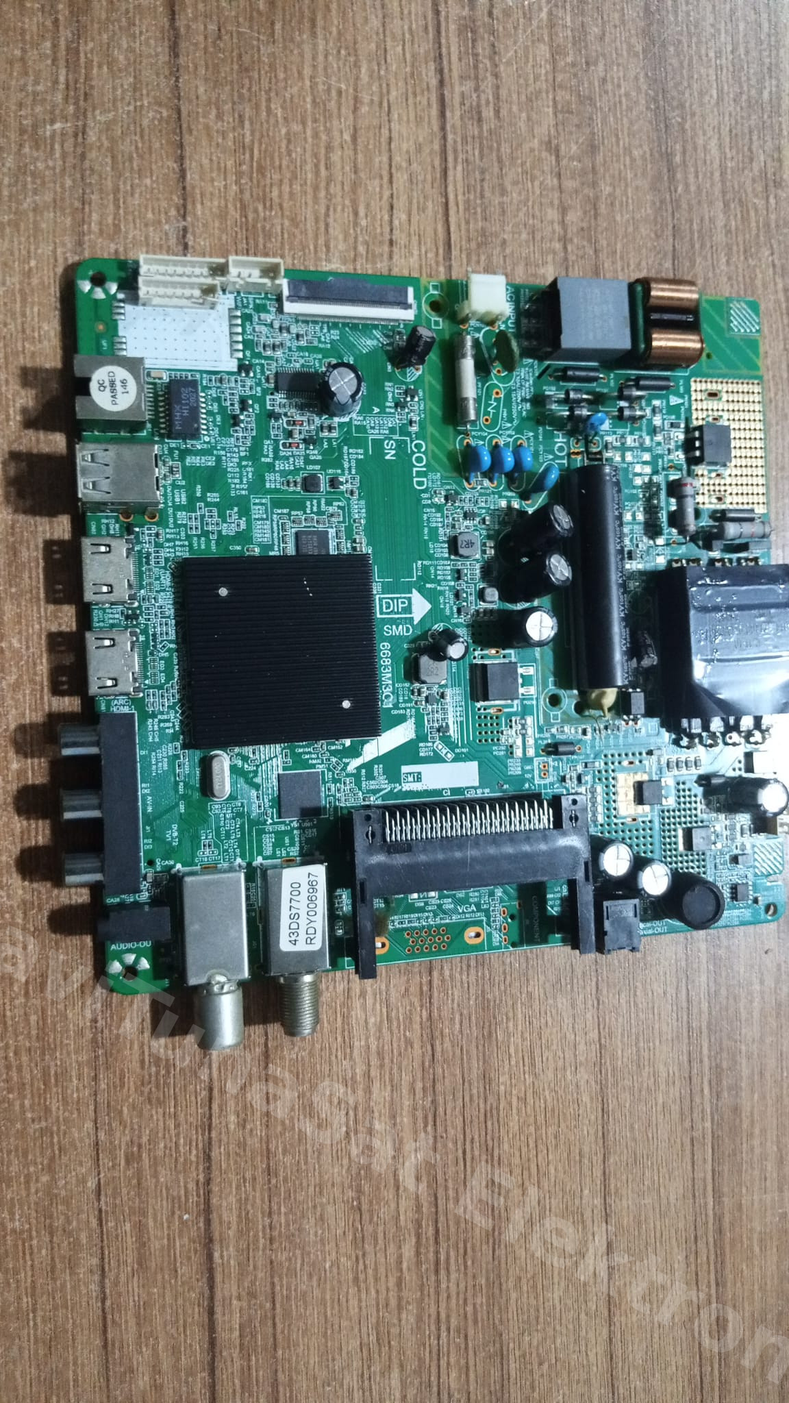 Dijitsu 43DS7700 Main Board , 6683M3C1 , K430WDD1