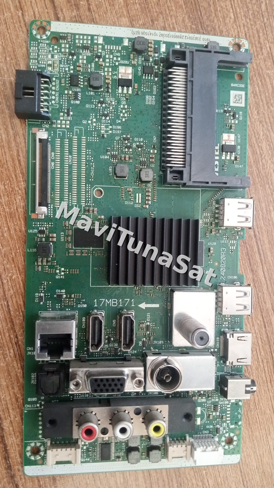 240820R3, 23835912, 17MB171, TOSHIBA 43LA3B63DT, VES430UNDP-N1-N42, MAIN BOARD