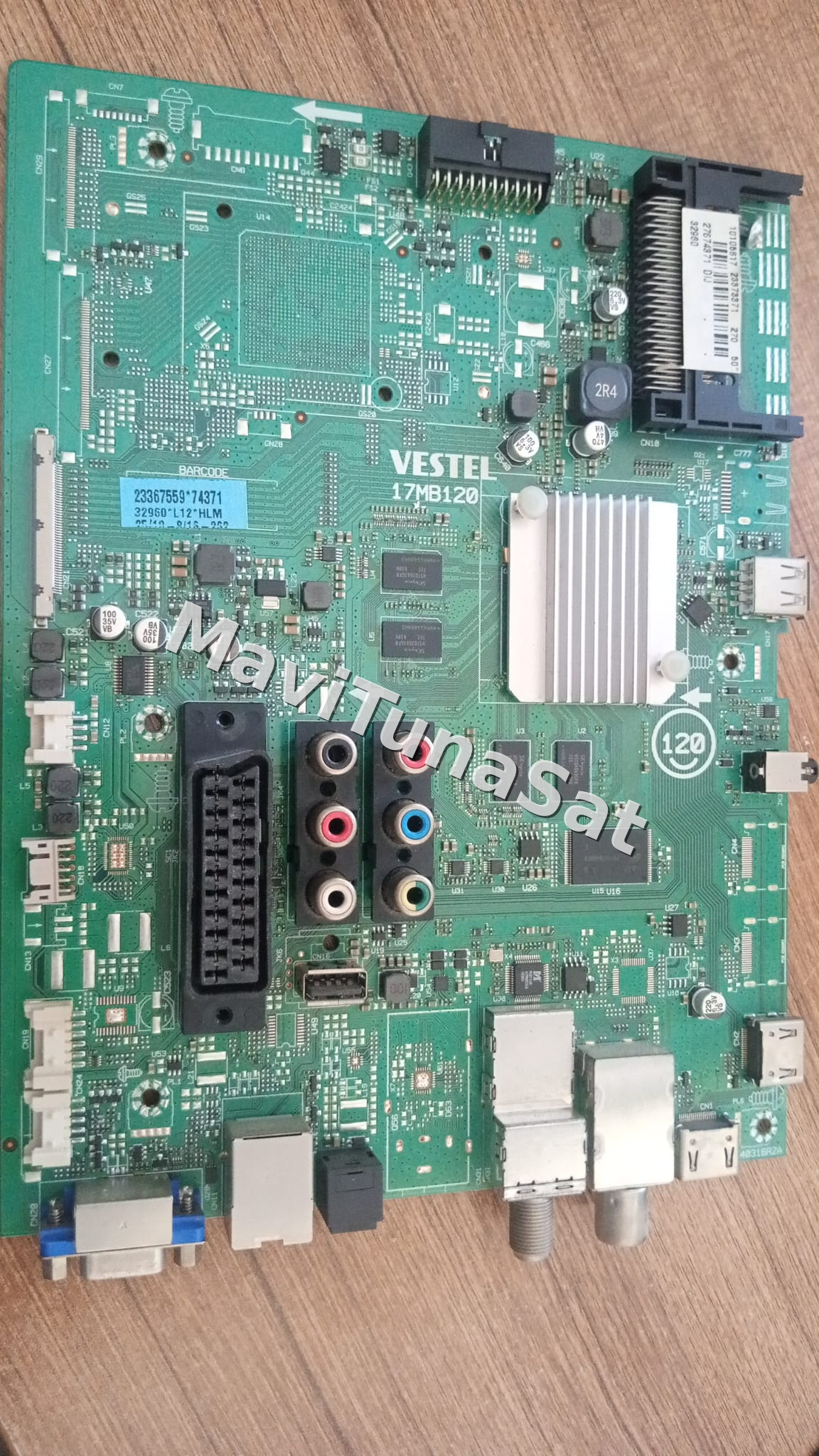 17MB120, 23373371, 23367559, Vestel 50UB8300, Main Board, Ana Kart, VES500QNDC-2D