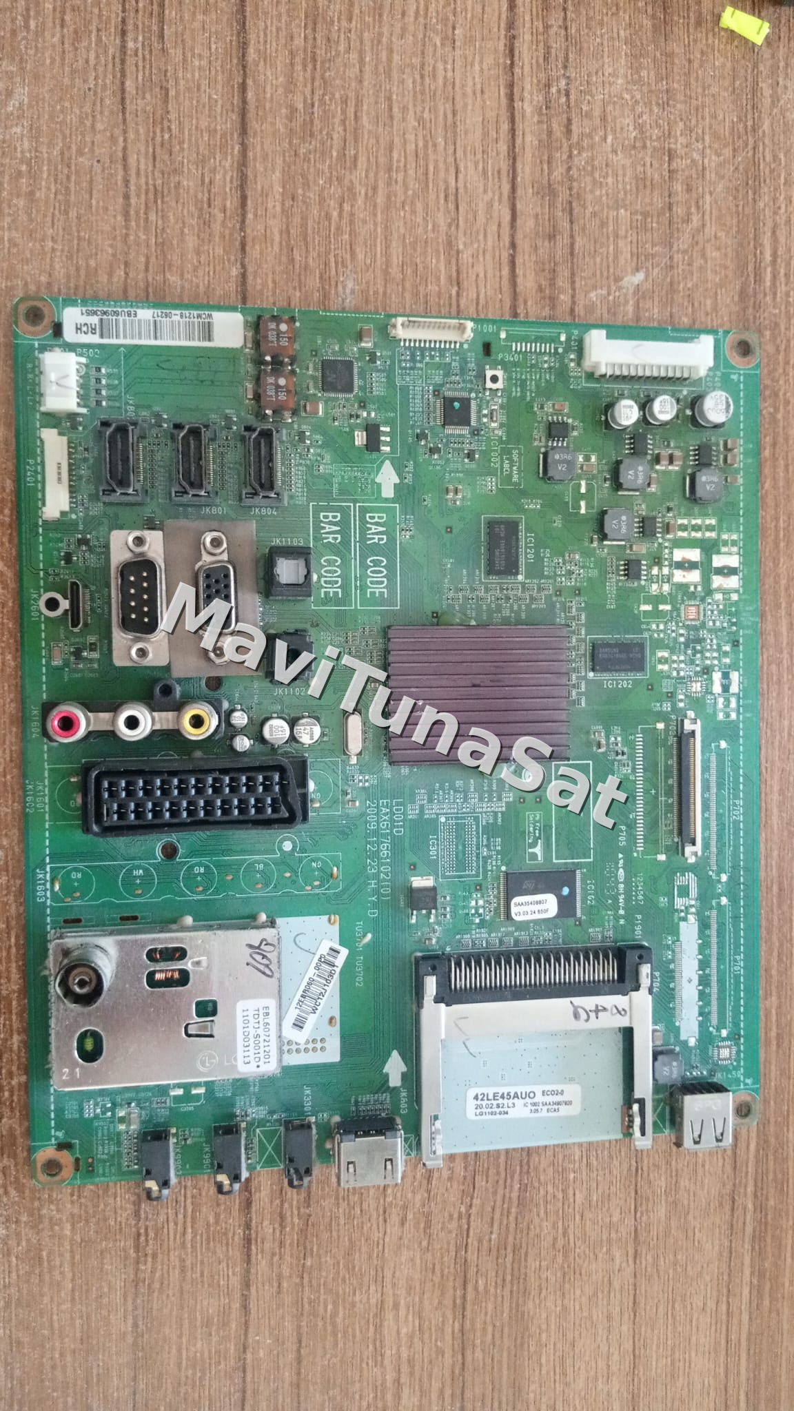 LG 42LE4500-ZA Main Board , EAX61766102 (0) , EBU60963651 , T420HW07 V5 , AU Optronics