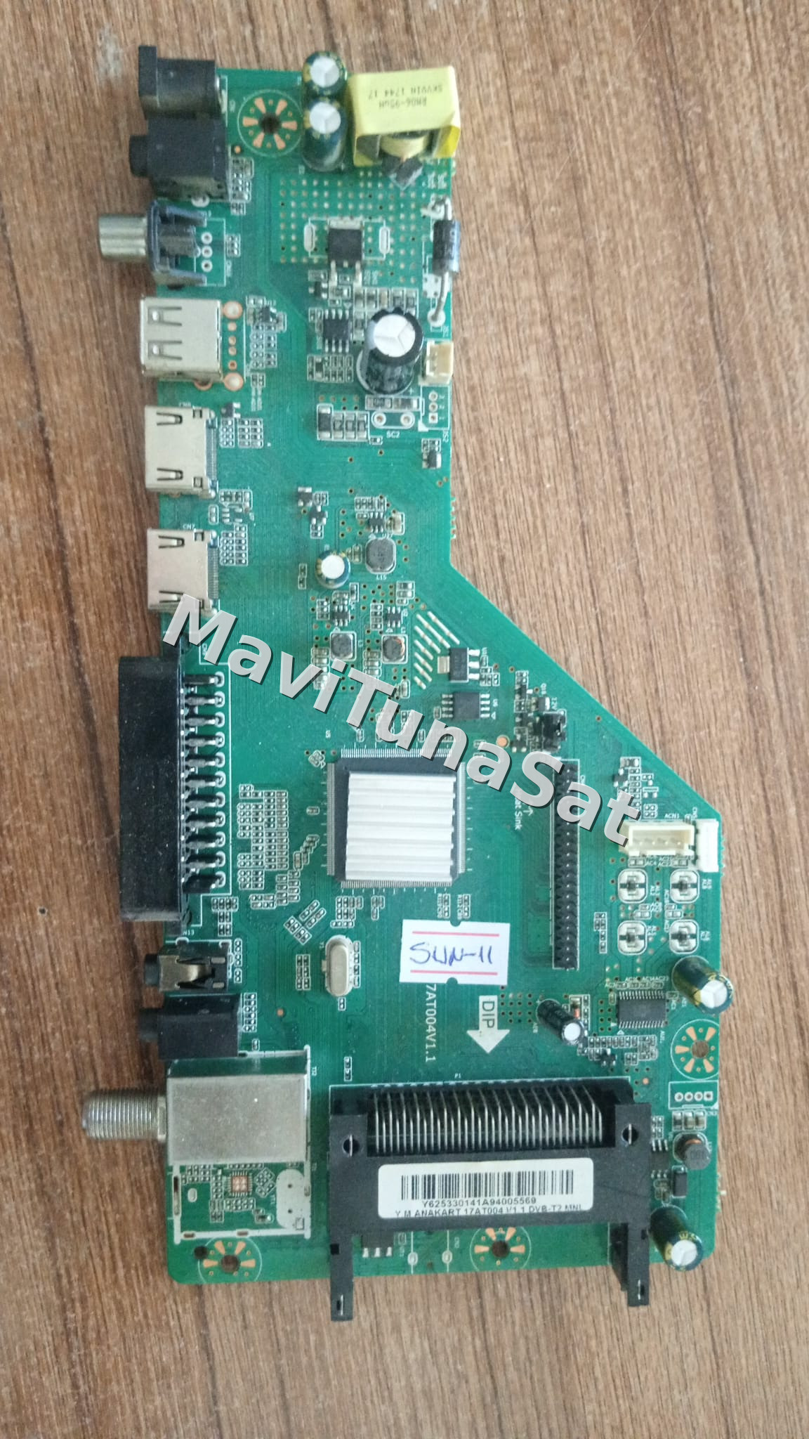 Axen 32DAB04/0202 Main Board , 17AT004V1.1 , Y.M ANAKART 17AT004 V1.1 DVB-T2 MNL , LSC320AN10-A04