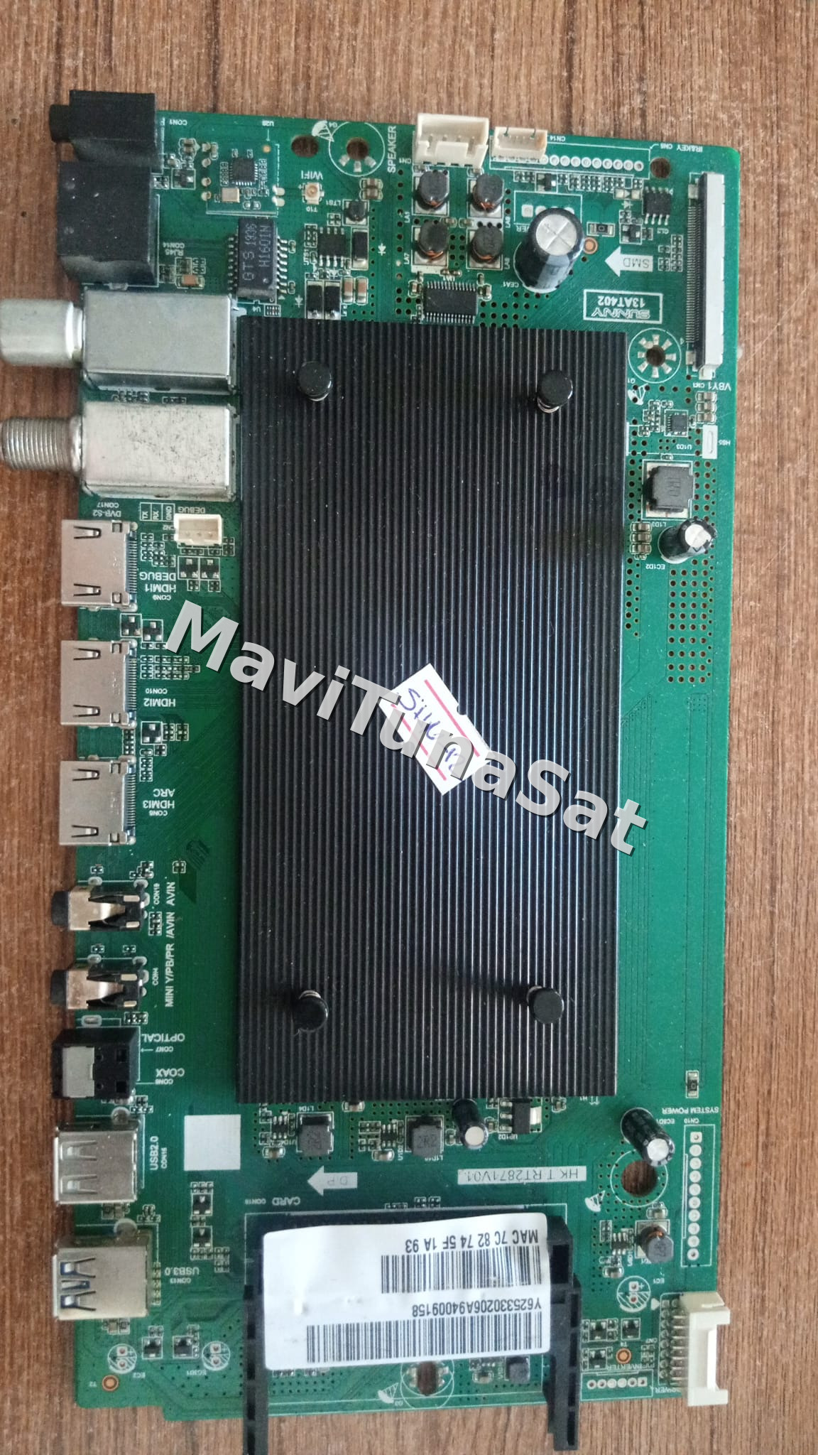 Sunny 13AT402, HK.T.RT2871V01, Hı-Level HL55UIL402-0216, Main Board, LC550EQQ-SMA4