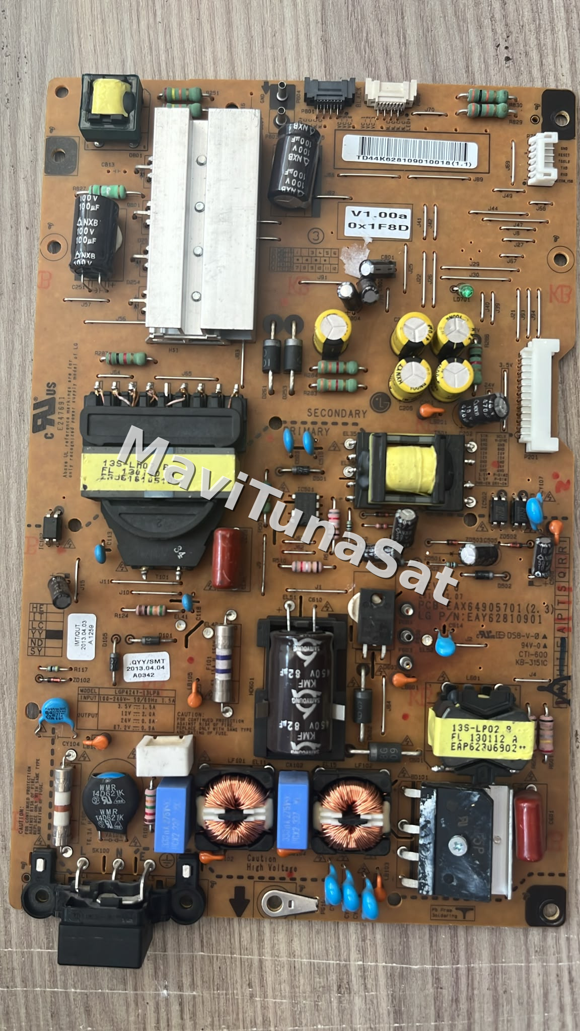 EAX64905701 (2.3), EAY62810901, LGP4247-13LPB, 3PAGC10125A-R, PLDF-L211A, LG 47GA7900, LG 42LA860S, LG 47LA660S, LG 42LA740S, POWER BOARD, Besleme, LC470EUH-PFF1, LG DISPLAY