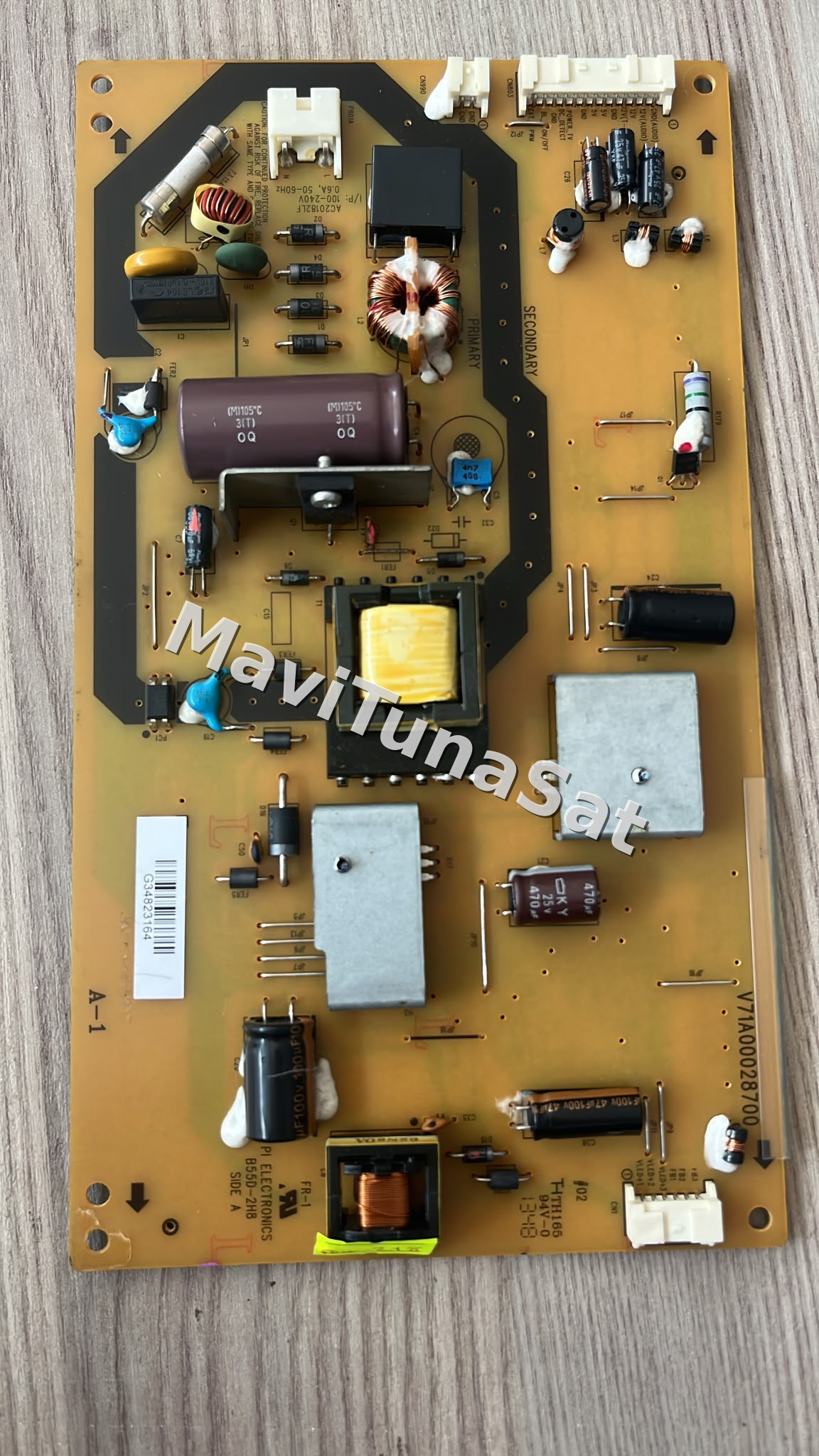 V71A00028700, Toshiba 29P1300D, Power Board, Besleme, V290BJ1-XC01
