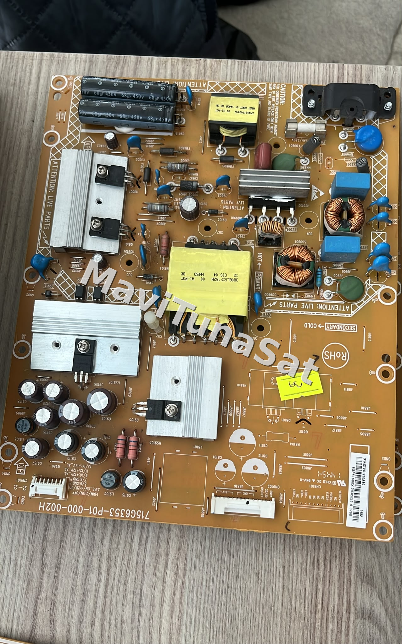PLTVDP361XAW2 , 715G6353-P01-000-002H , PHILIPS 40PFK6409/12 , Pawer Board , TPT400LA-HF05
