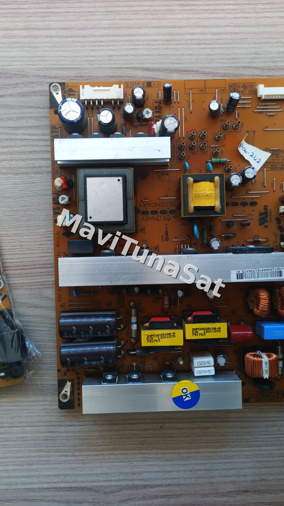 EAX64276501/16 , EAY62609701 , REV1.2 , POWER BOARD , LG BESLEME