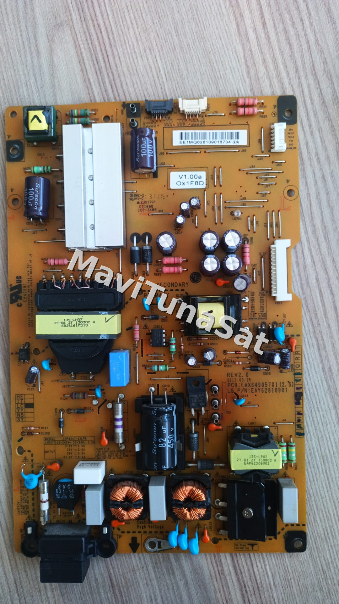 EAX64905701(2.6), EAY62810901, LGP4247-13LPB, EAX64905701, LG 42LA660S, Power Board, LG Display, LC420EUH-PFF1