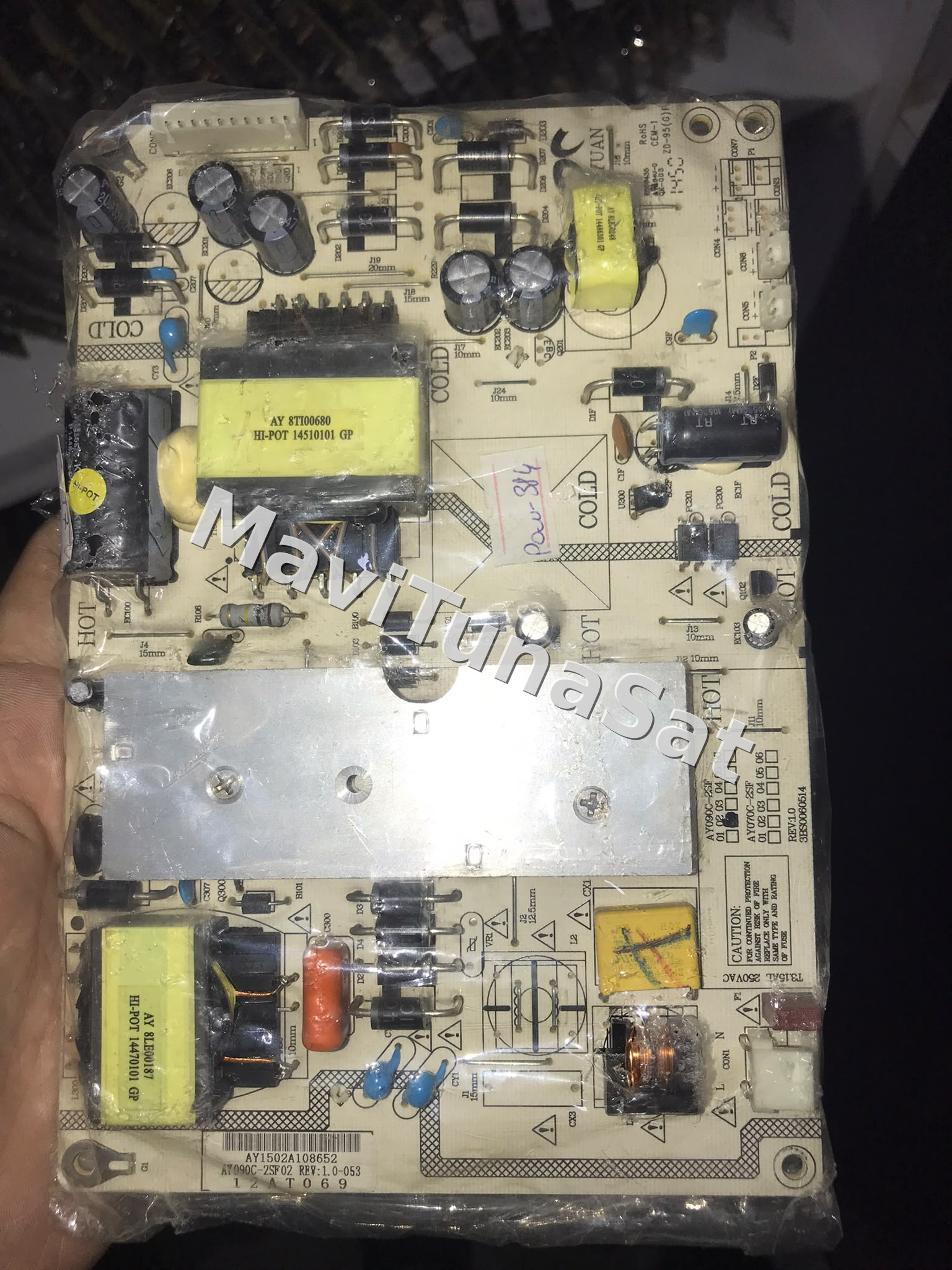 AX032DLD12AT050-KM POWER BOARD , 12AT060 , AY090C-2SF , AY090C-2SF01 REV:1.0-053 , 3BS0060514, LC320DXJ (SF)(E1)