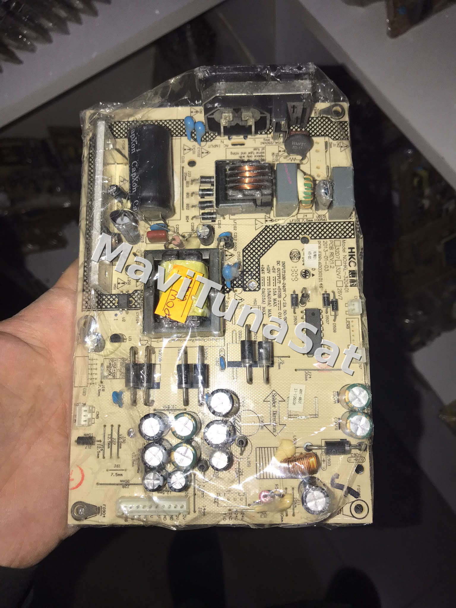 Hkl-320401 , 6003010146 , Rev:1.2 , Le82s15hm , Power Board , Sanyo Besleme