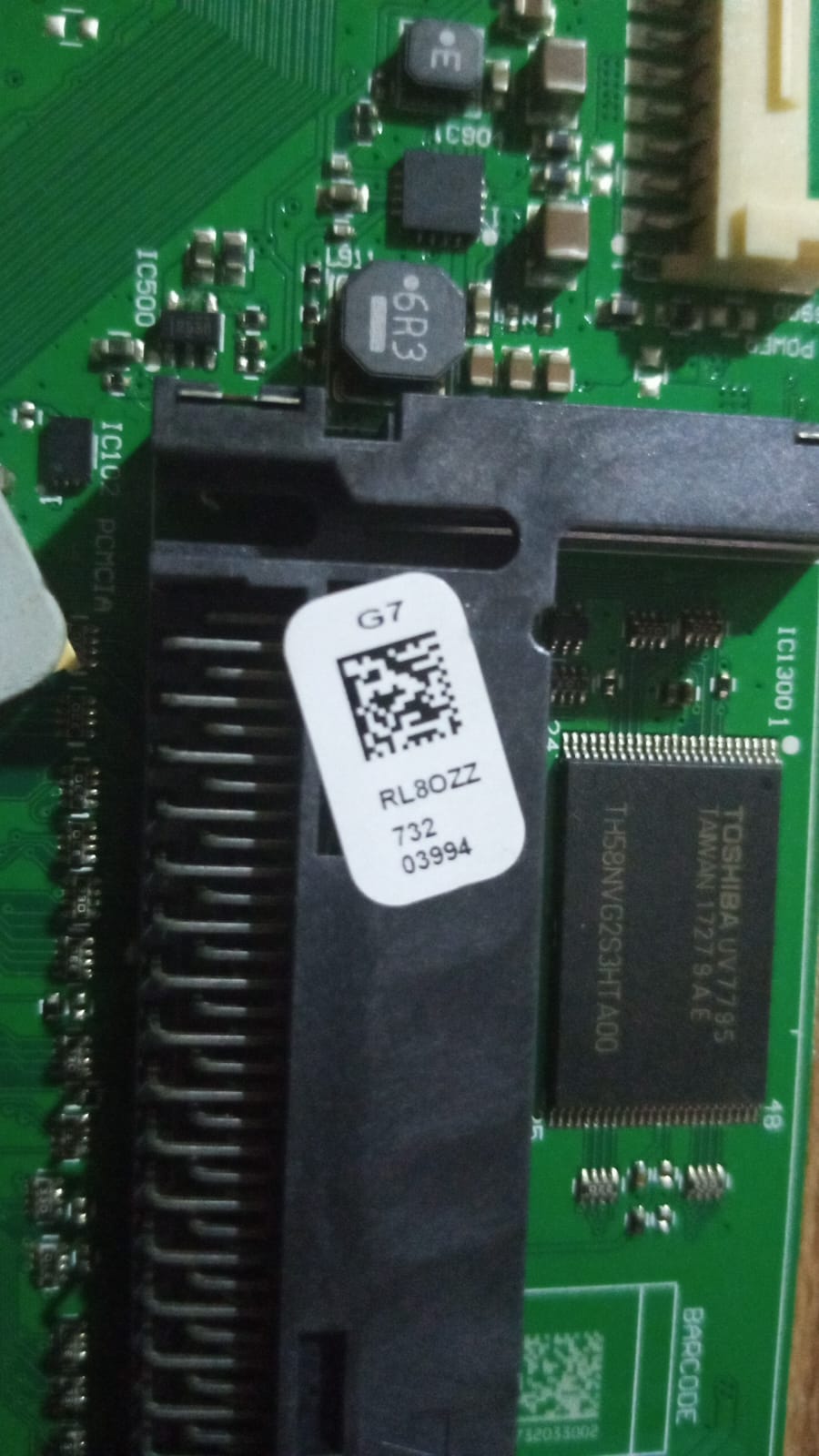 Arçelik A49L 6652 5B Main Board , ZG7190R-9 , RL8OZZ , 057049-B83 , LC490DUY-SHA1