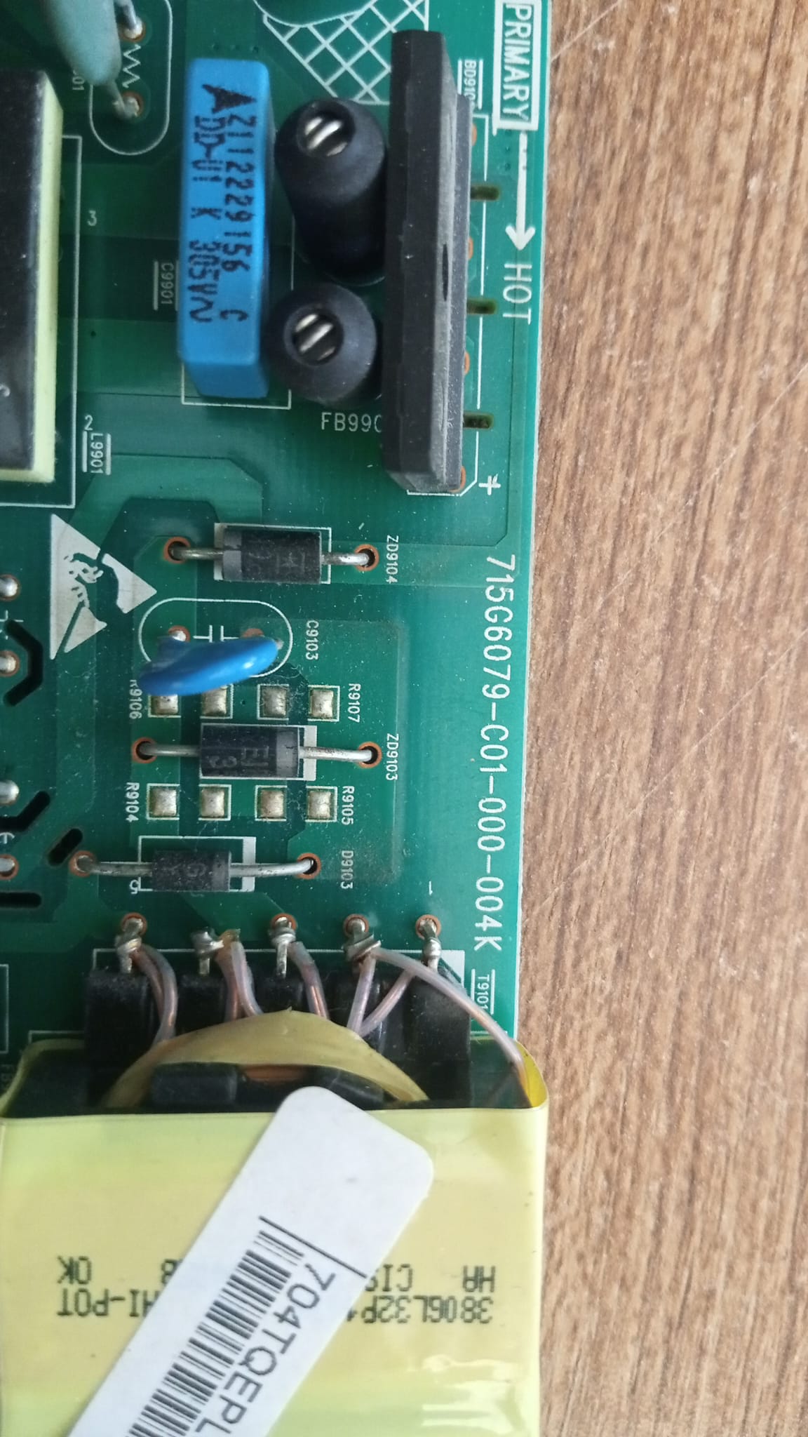 PHILIPS 32PFL3088H/12 Main Board,715G6079-C0D-000-004K,XDCC0NB0070005,705TQDPL235,TPT315B5-DXJFE