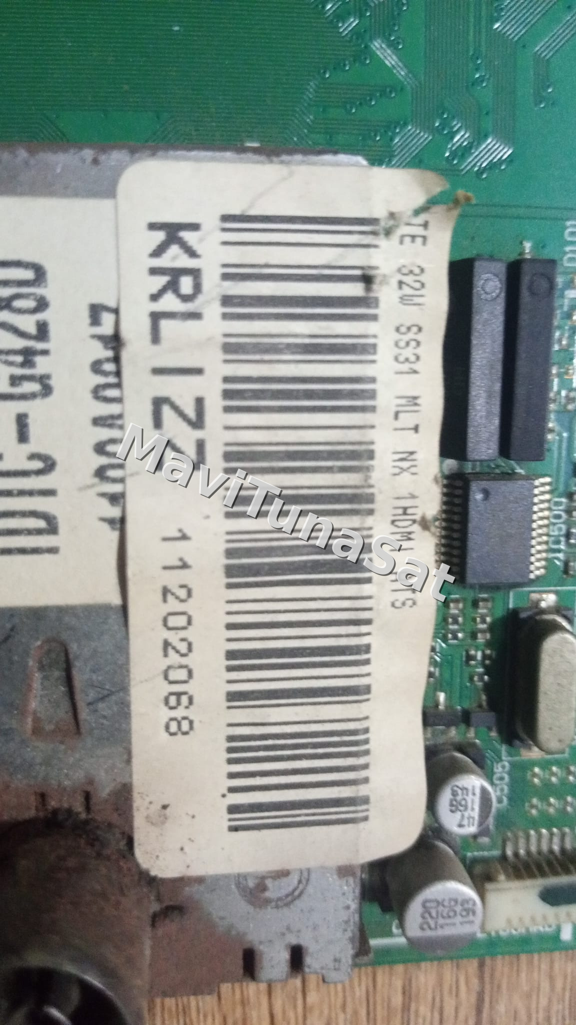 YTD190R-7, KRL IZZ, KRLIZZ, Arçelik 32-LCH-OB, Main Board, Ana Kart, LTA320AP06