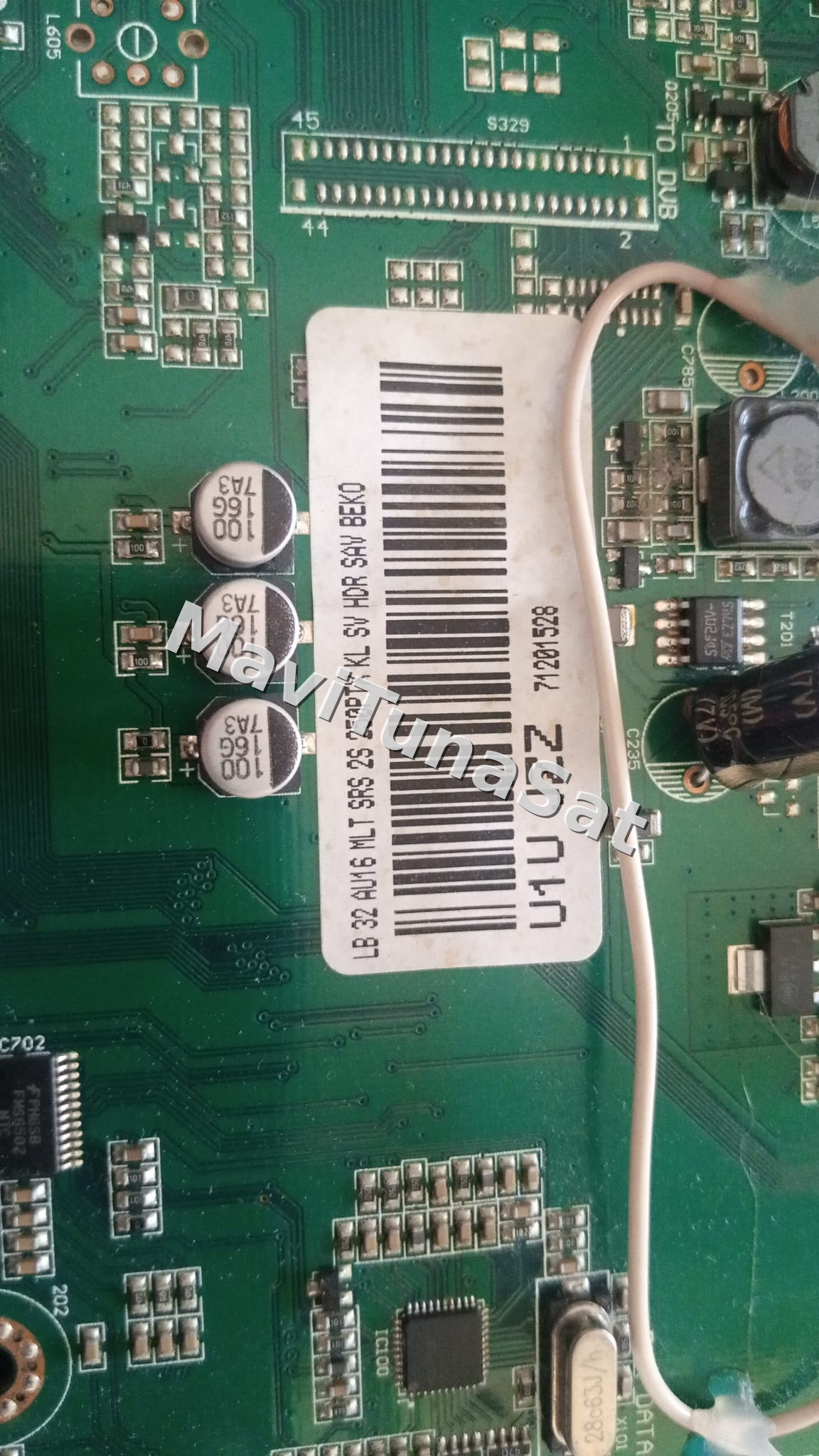 U1U JZZ , XLB190R-3 , ARCELIK TV 82-521 , BEKO F 82-511 , MAIN BOARD , ANAKART