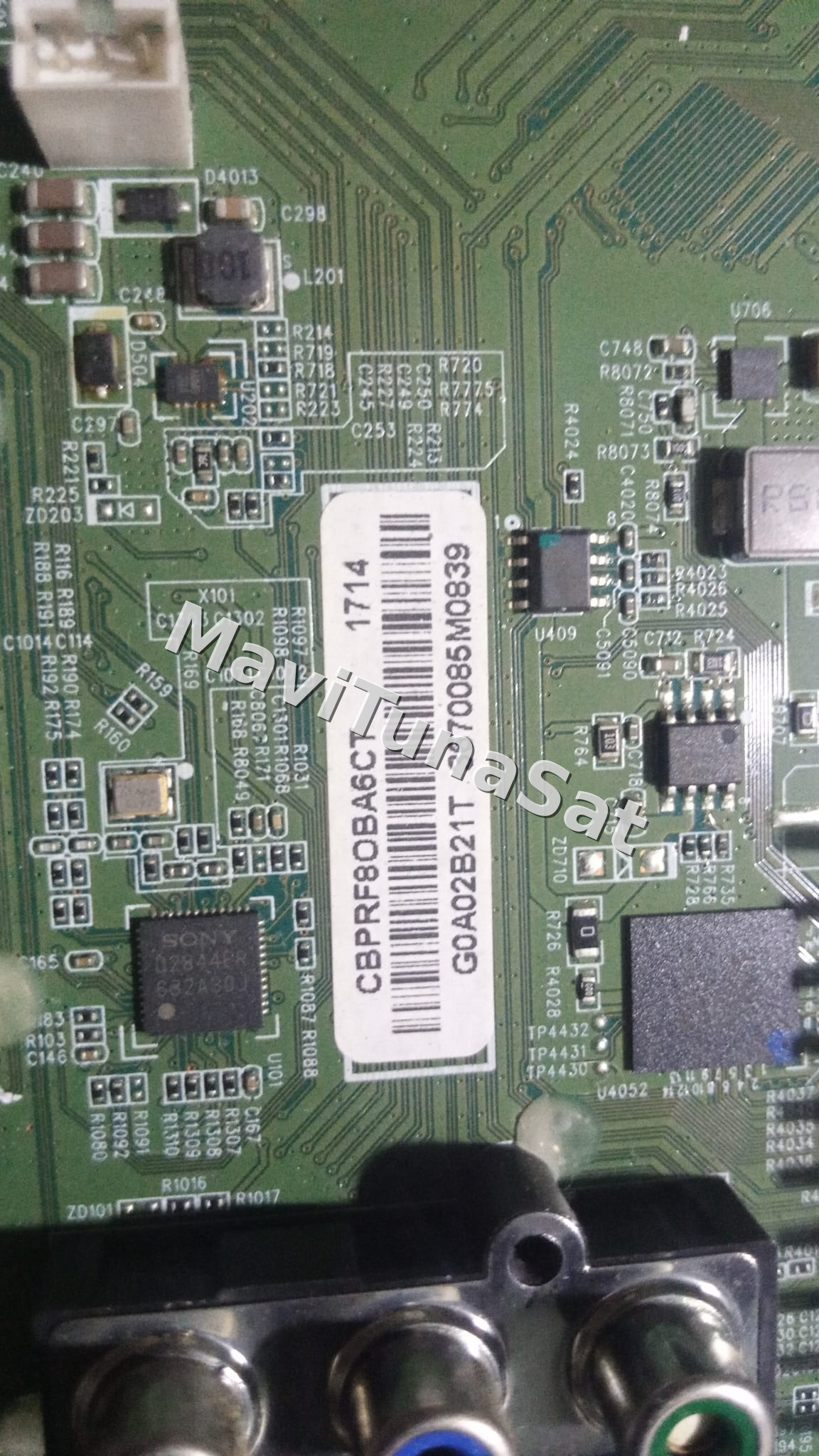 715G8132-M0E-B00-005K , 703TQGPL077 , CBPRF8OBACT , Philips 49PUS6101/12 , Main Board , TPT490U2-EQYSHM.G